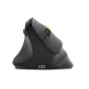 PORT DESIGNS LEFT-HAND 2.4 GHZ BLUETOOTH RECHARGEABLE ERGO EGÉR, BLACK