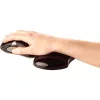 FELLOWES CRYSTAL GEL FLEX REST FEKETE