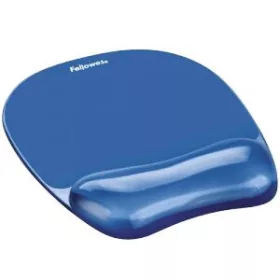 FELLOWES CRYSTAL GEL EGÉRPAD BLUE
