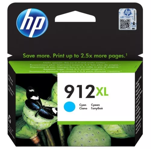 HP 3YL81AE NO.912XL CIÁN (9,9ML) EREDETI TINTAPATRON (3YL81AE)