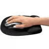 FELLOWES MEMORY FOAM WRIST REST EGÉRPAD BLACK