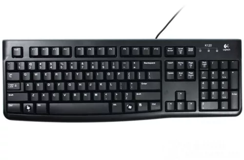 LOGITECH K120 BILLENTYŰZET FEKETE, ENG