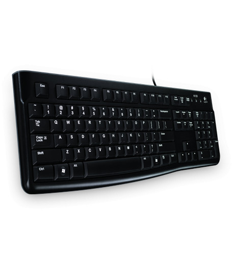 LOGITECH K120 USB BILLENTYŰZET, HU, FEKETE (920-002491)