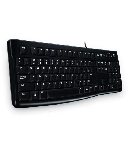 LOGITECH K120 USB BILLENTYŰZET FEKETE, US