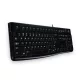 LOGITECH K120 USB BILLENTYŰZET FEKETE, US