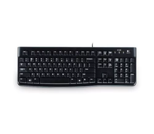 LOGITECH K120 USB BILLENTYŰZET FEKETE, DE OEM