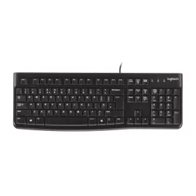 LOGITECH K120 USB BILLENTYŰZET FEKETE, UK
