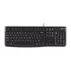 LOGITECH K120 USB BILLENTYŰZET FEKETE, UK
