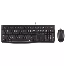 LOGITECH MK120 USB BILLENTYŰZET + EGÉR FEKETE, DE