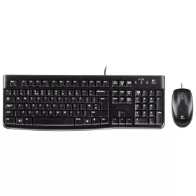 LOGITECH MK120 USB BILLENTYŰZET + EGÉR FEKETE, UK