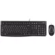 LOGITECH MK120 USB BILLENTYŰZET + EGÉR FEKETE, US