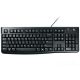 LOGITECH K120 USB BILLENTYŰZET BLACK HU