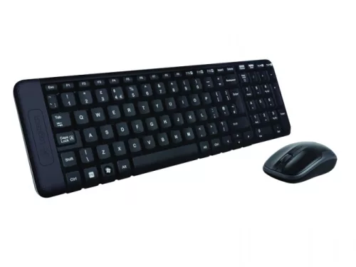 LOGITECH MK220 WIRELESS BILLENTYŰZET + OPTIKAI EGÉR FEKETE, HU