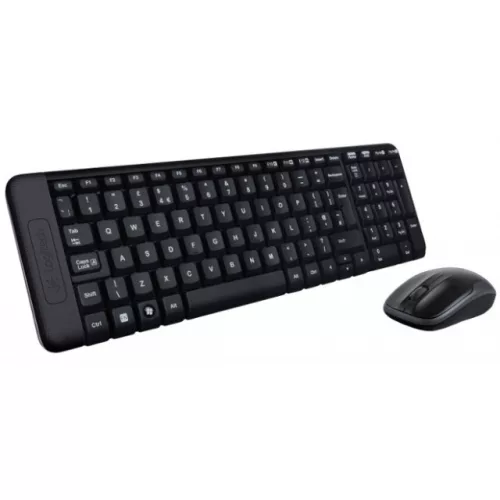 LOGITECH MK220 WIRELESS BILLENTYŰZET + OPTIKAI EGÉR FEKETE, US