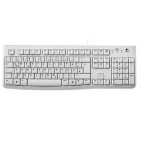 LOGITECH K120 NÉMET USB BILLENTYŰZET FEHÉR, DE OEM