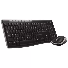 LOGITECH MK270 WIRELESS BILLENTYŰZET + EGÉR FEKETE, DE