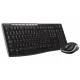 LOGITECH MK270 WIRELESS BILLENTYŰZET + EGÉR FEKETE, DE