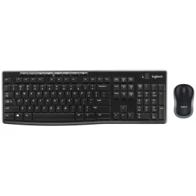 LOGITECH MK270 WIRELESS BILLENTYŰZET + EGÉR FEKETE, UK