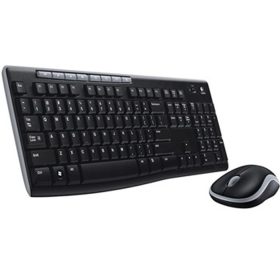   LOGITECH MK270 WIRELESS BILLENTYŰZET, HU + EGÉR, FEKETE (920-004526)