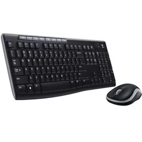 LOGITECH MK270 WIRELESS BILLENTYŰZET + EGÉR FEKETE, HU