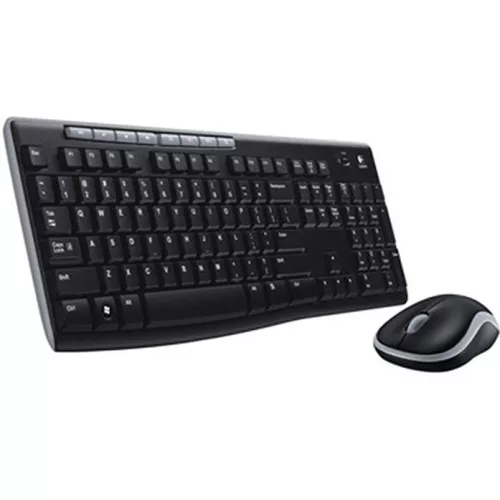 LOGITECH MK270 WIRELESS BILLENTYŰZET + EGÉR FEKETE, HU