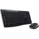 LOGITECH MK270 WIRELESS BILLENTYŰZET, HU + EGÉR, FEKETE (920-004526)