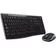 LOGITECH MK270 WIRELESS BILLENTYŰZET + EGÉR FEKETE, HU