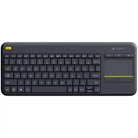 LOGITECH K400 PLUS WIRELESS TOUCH BILLENTYŰZET FEKETE, UK