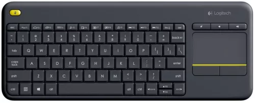 LOGITECH K400 PLUS WIRELESS TOUCH BILLENTYŰZET FEKETE, UK