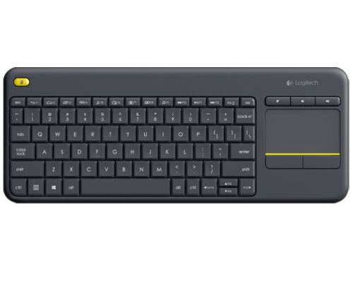 LOGITECH K400 PLUS WIRELESS TOUCH BILLENTYŰZET FEKETE, US