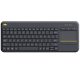 LOGITECH K400 PLUS WIRELESS TOUCH BILLENTYŰZET FEKETE, US