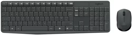 LOGITECH MK235 WIRELESS COMBO BILLENTYŰZET + EGÉR FEKETE, US