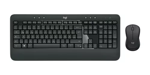 LOGITECH MK540 WIRELESS BILLENTYŰZET + EGÉR FEKETE, DE