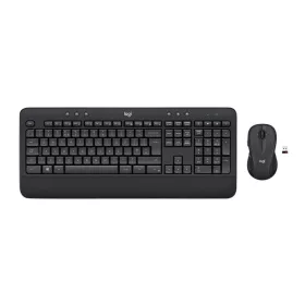 LOGITECH MK545 ADVANCED WIRELESS COMBO FEKETE, US