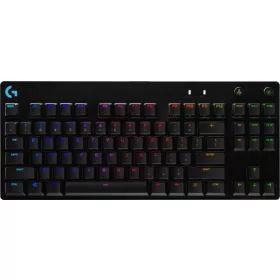   LOGITECH G PRO TKL CLICKY MECHANIKUS GAMING BILLENTYŰZET FEKETE, UK