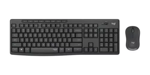LOGITECH MK295 SILENT WIRELESS COMBO GRAPHITE US