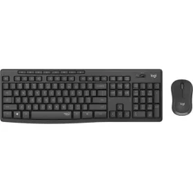   LOGITECH MK295 SILENT WIRELESS BILLENTYŰZET, HU + EGÉR, GRAFITSZÜRKE (920-009806)