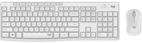 LOGITECH MK295 SILENT WIRELESS COMBO FEHÉR, DE