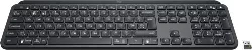 LOGITECH MX KEYS FOR BUSINESS WIRELESS BILLENTYŰZET GRAPHITE UK