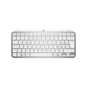 LOGITECH MX KEYS MINI WIRELESS BILLENTYŰZET PALE GREY UK