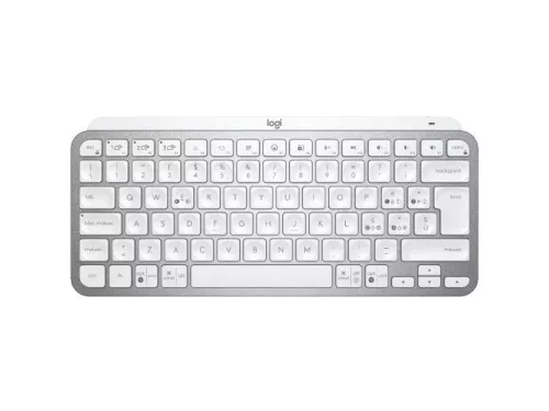LOGITECH MX KEYS MINI WIRELESS BILLENTYŰZET PALE GREY UK