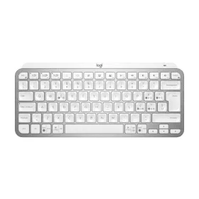 LOGITECH MX KEYS MINI WIRELESS BILLENTYŰZET PALE GREY US