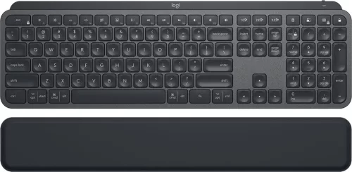 LOGITECH MX KEYS S PLUS BILLENTYŰZET WITH PALM REST GRAPHITE US