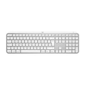   LOGITECH MX KEYS S FOR MAC BLUETOOTH BILLENTYŰZET PALE GREY US