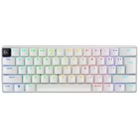   LOGITECH PRO X 60 LIGHTSPEED WIRELESS GAMING BILLENTYŰZET FEHÉR, US