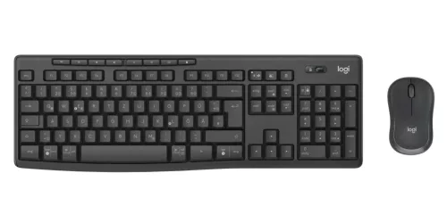 LOGITECH MK370 WIRELESS BILLENTYŰZET + OPTIKAI EGÉR FEKETE, DE