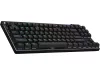 LOGITECH G PRO X TKL GAMING BILLENTYŰZET GX BROWN TACTILE KDA FEKETE, US