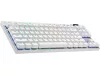 LOGITECH G PRO X TKL GAMING BILLENTYŰZET GX BROWN TACTILE KDA FEHÉR, US