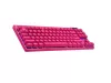 LOGITECH G PRO X TKL GAMING BILLENTYŰZET GX BROWN TACTILE KDA PINK US