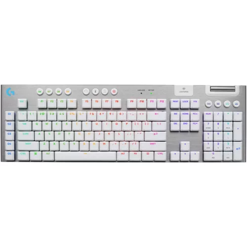 LOGITECH G915 X LIGHTSPEED WIRELESS MECHANIKUS GAMING RGB BILLENTYŰZET FEHÉR, US